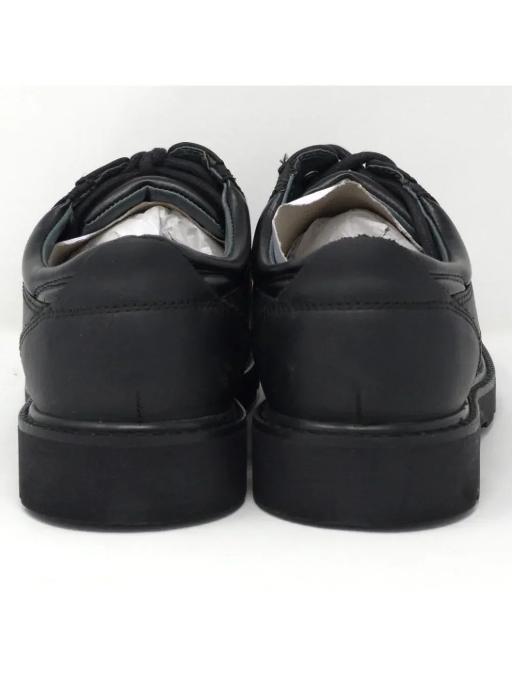 New Dockers Oxford Shelter Black Full Grain Leather Plain Toe Men’s 8W